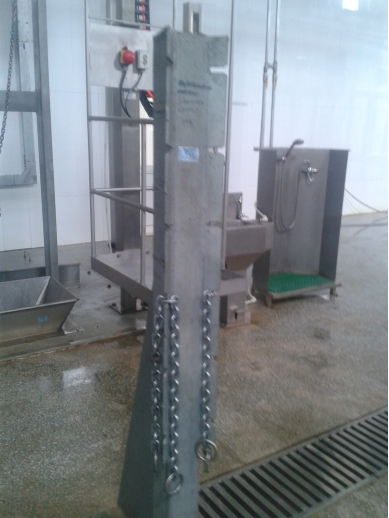 牛用固定前腿架