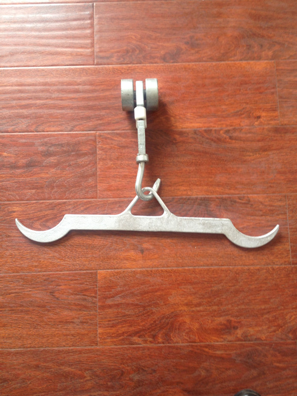 雙軌滑輪叉擋—豬